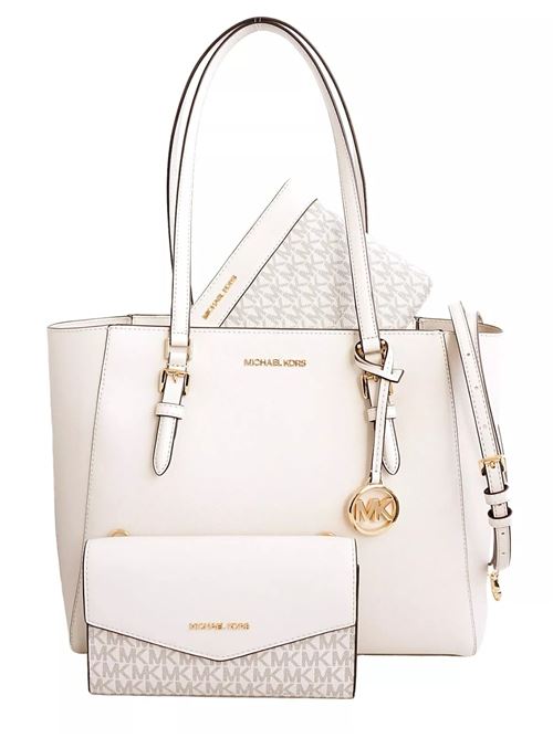 CHARLOTTE LG 3IN1TOTE MICHAEL KORS | 35R3GCFT3T/LT CREAM